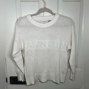 Calvin Klein Mesh Sweater